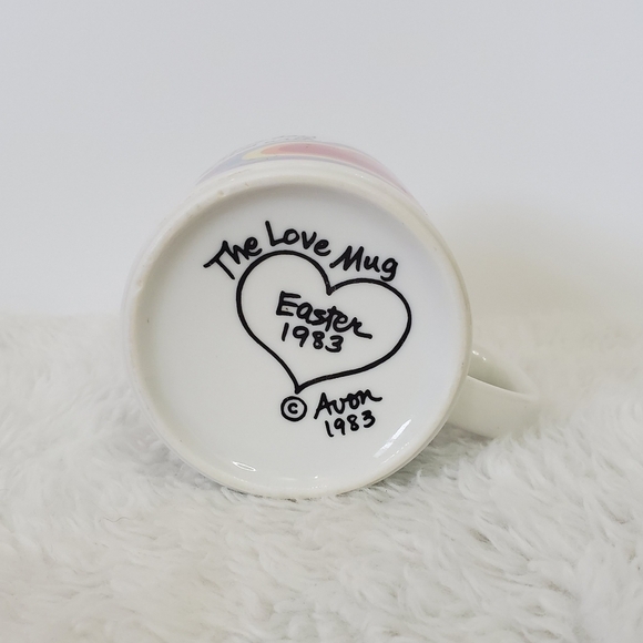 AVON Vintage 1983 Easter The Love Mug Rainbow - Picture 10 of 10
